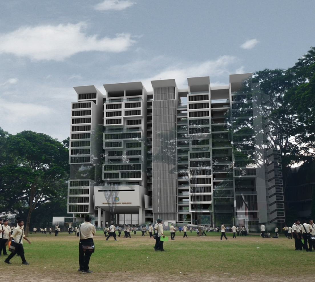 Notre Dame University Architectural Visual